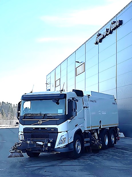 Bucher chassismontert