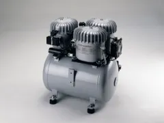 Jun-Air oljesmurte kompressorer montert på tank, bilde 5 av 7