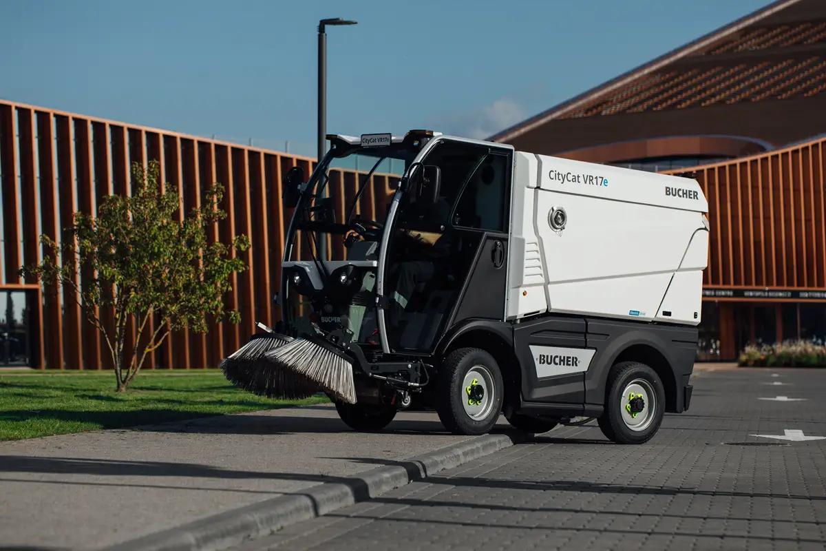 VERDENSNYHET! Bucher CityCat VR17e