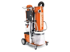 DC 6000 er en effektiv industristøvoppsamler tilpasset de svært produktive Dual Drive Technology™-slipemaskinene