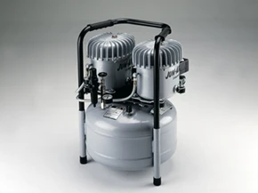 Jun-Air 12-25 oljesmurt kompressor tank